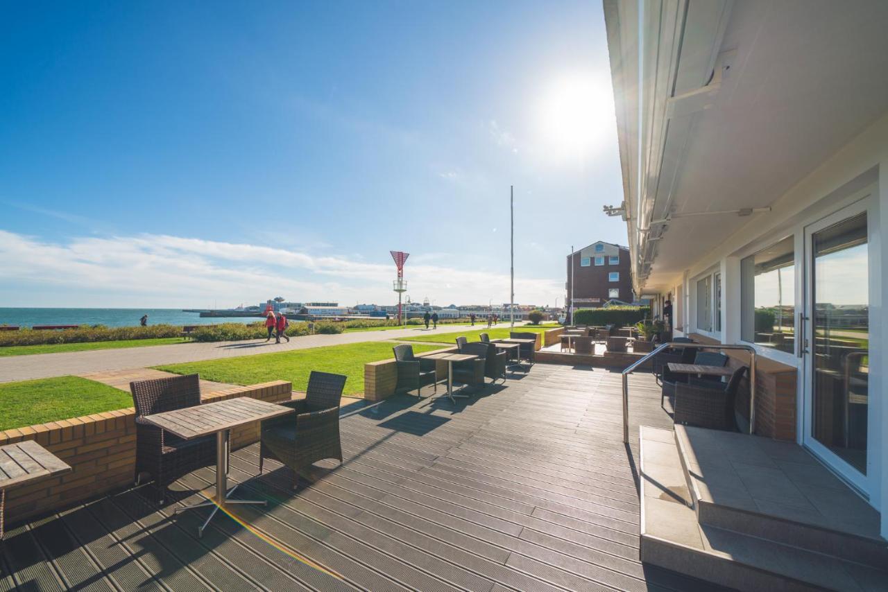 Hotel Hochseeinsel Хелголанд Екстериор снимка