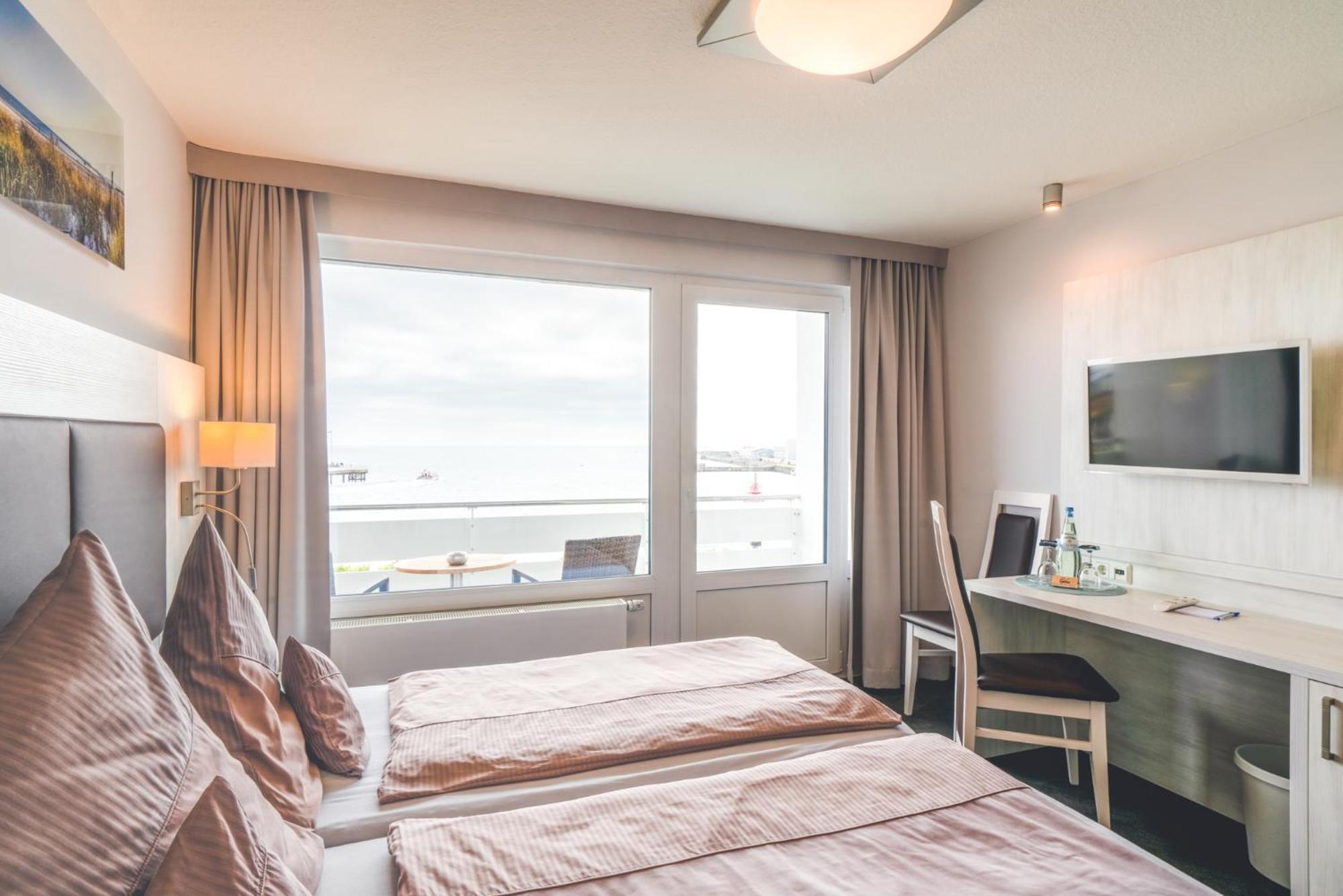 Hotel Hochseeinsel Хелголанд Стая снимка