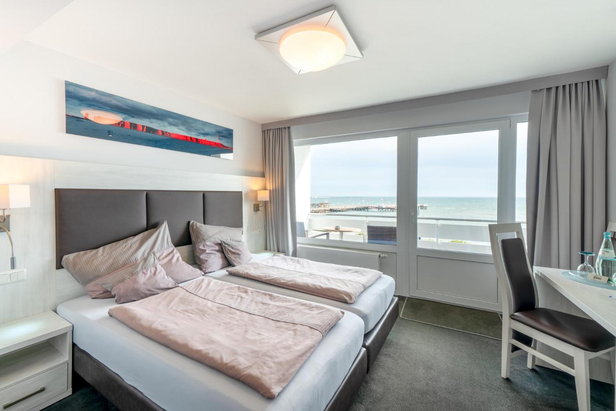 Hotel Hochseeinsel Хелголанд Стая снимка